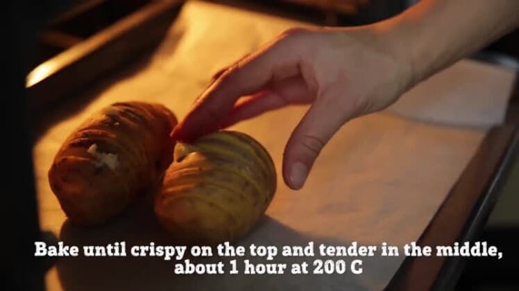 Hasselback Potatoes