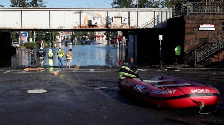 Ida's Record Rain Floods New York Area Homes, Subways; at Least 44 Dead