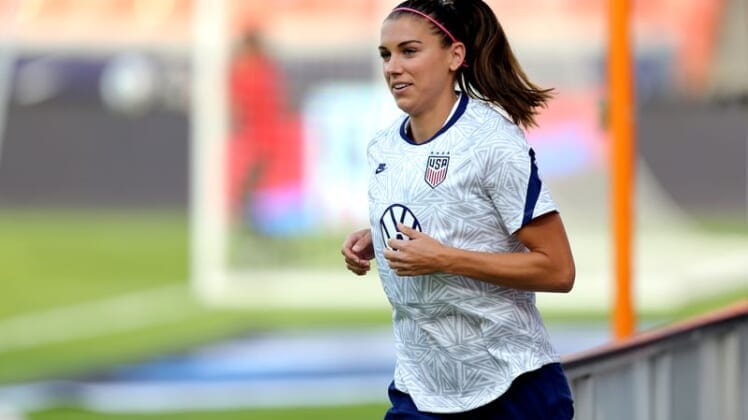 Olympics-US Soccer Player Morgan Confused About Games Policy on Children