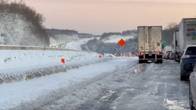 Thousands of stranded drivers cleared from snowbound Virginia highway
