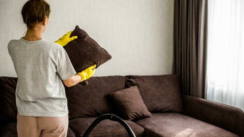 how to disinfect a couch