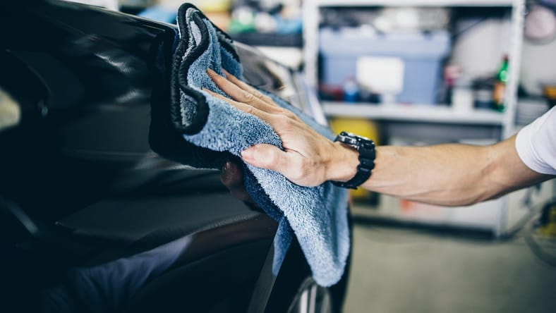 Cleaning Car