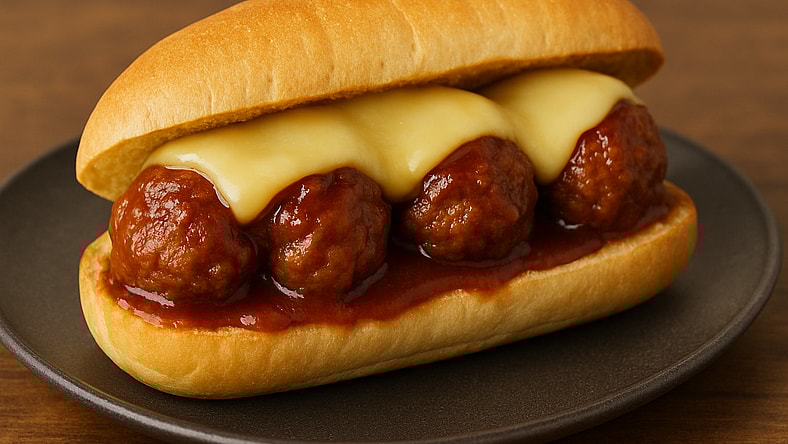 BBQ Meatball Sub