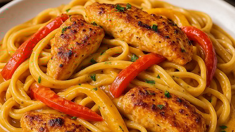 Creamy Cajun Chicken Pasta