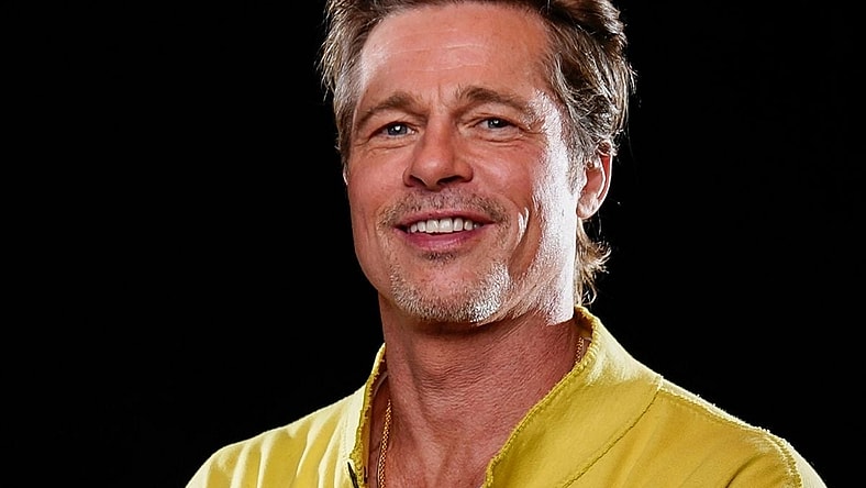Brad Pitt poses for a portrait