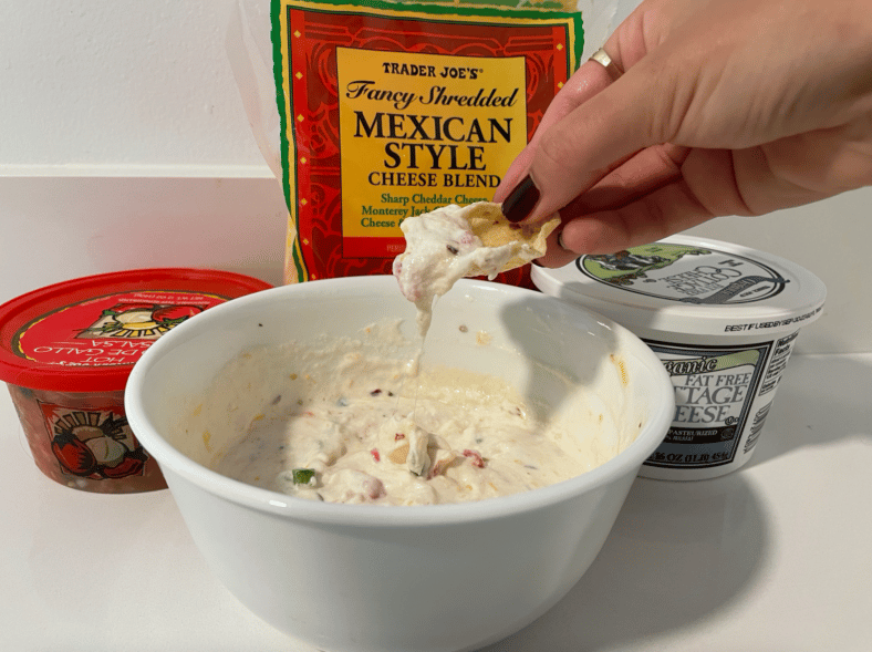 Cottage Cheese Queso Dip