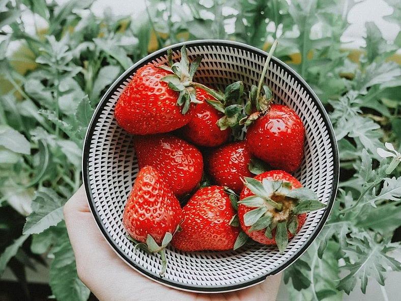 Strawberries Unsplash