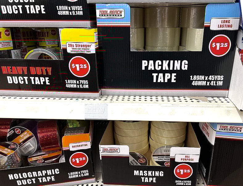 Dollar Store Tape
