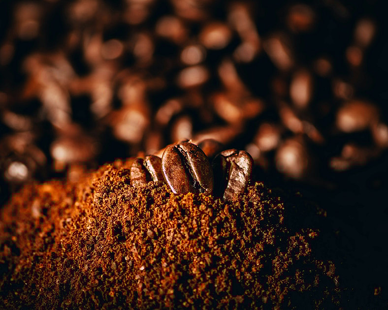 coffee grinds