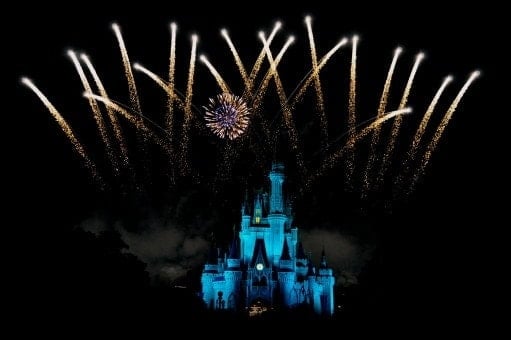 Disney World Fireworks with a View