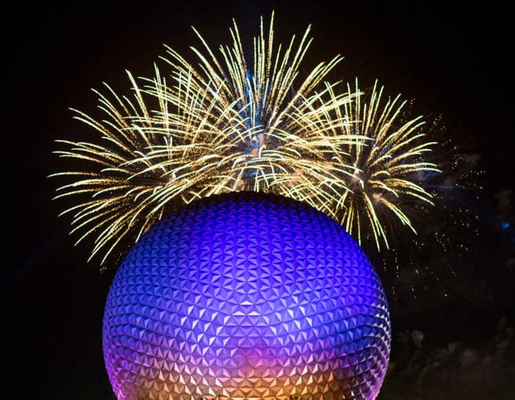 Epcot Fireworks