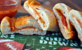 Mini Pizza Pocket Super Bowl Snacks