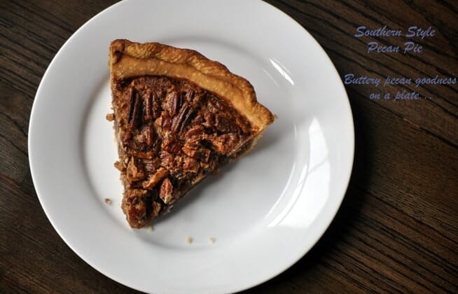 Southern Style Pecan Pie 1