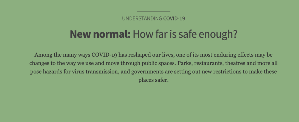 Our New Normal: How Far is Safe Enough?