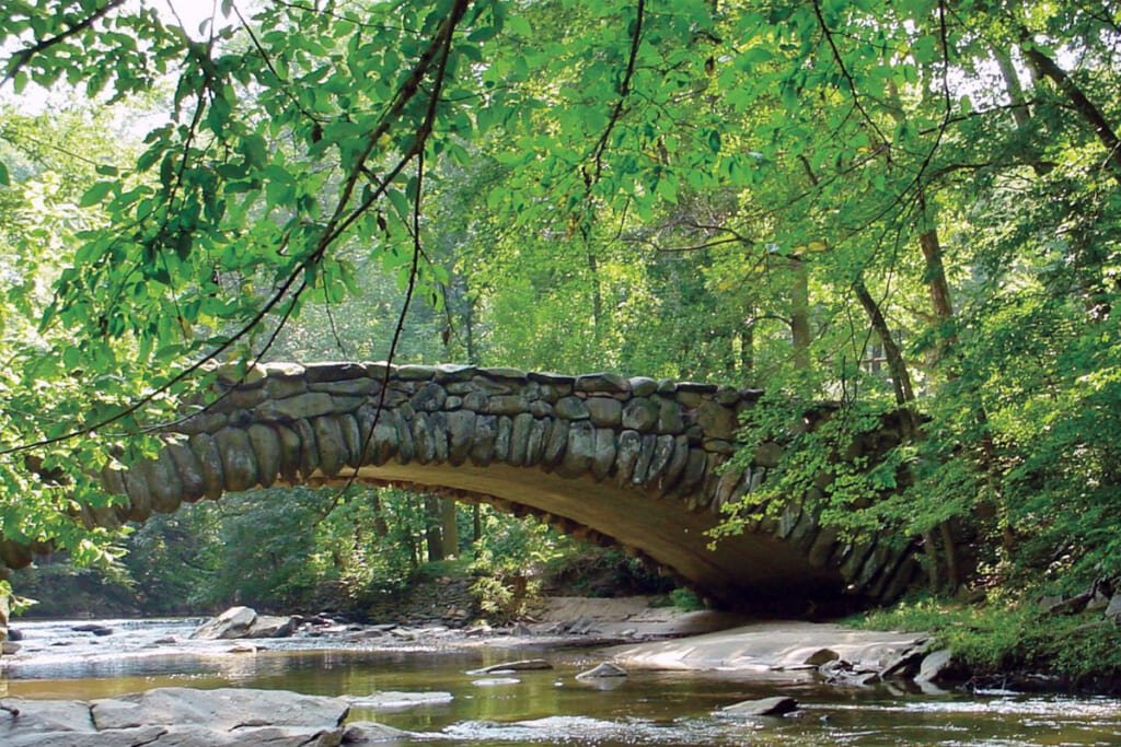 Rock Creek Park Boulder Bridge