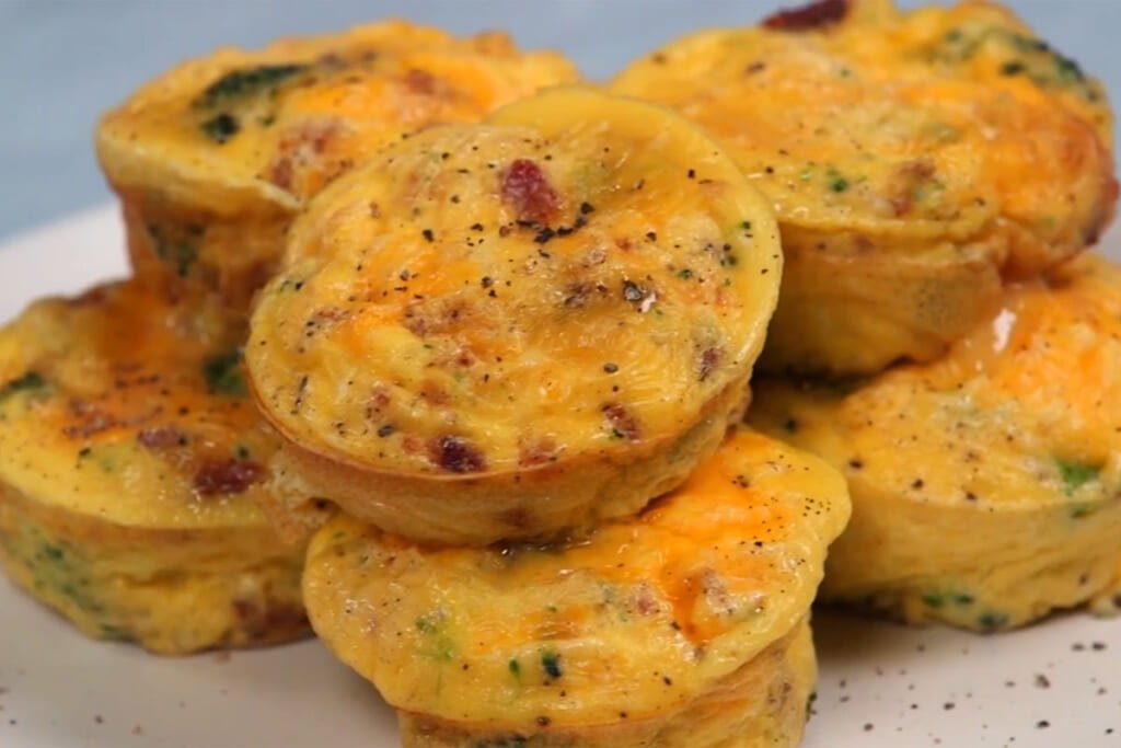 Bacon And Broccoli Frittatas