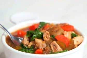Chicken Bacon and Potatoes Soup