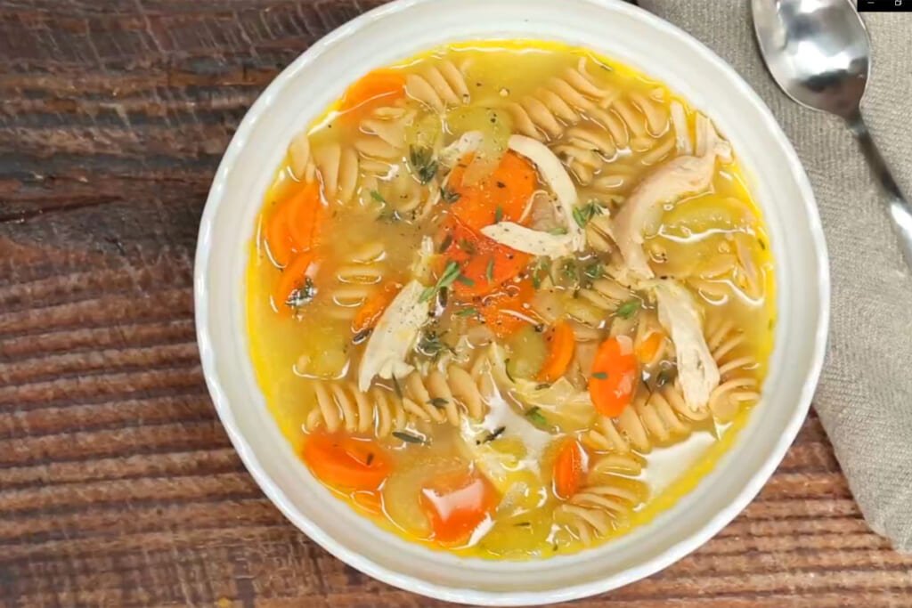 Chicken Twist Soup