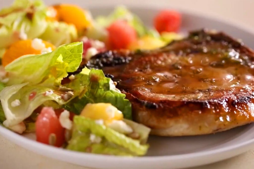 Chipotle Pork And Watermelon Salad