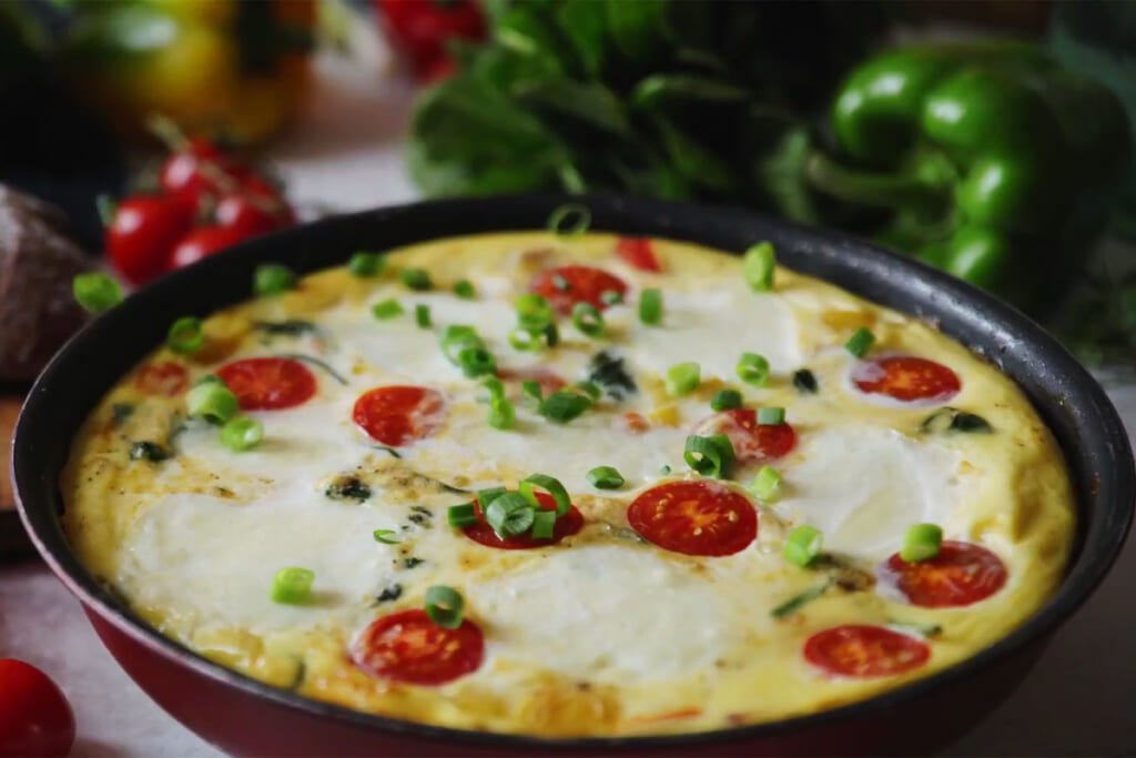 Ham and Cheese Frittata