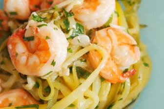Zucchini Noodles with Shrimps: Recipes Worth Cooking