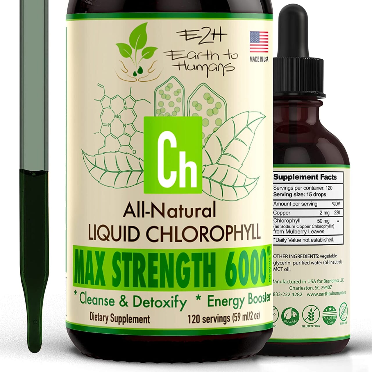 Chlorophyll water