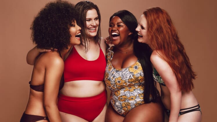 diverse women body insecurity