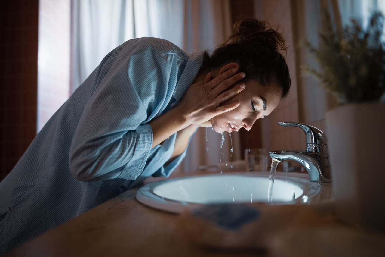 how to get clear skin overnight