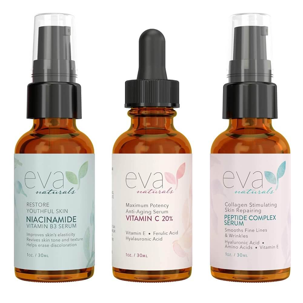 eva naturals skin care serum set product image