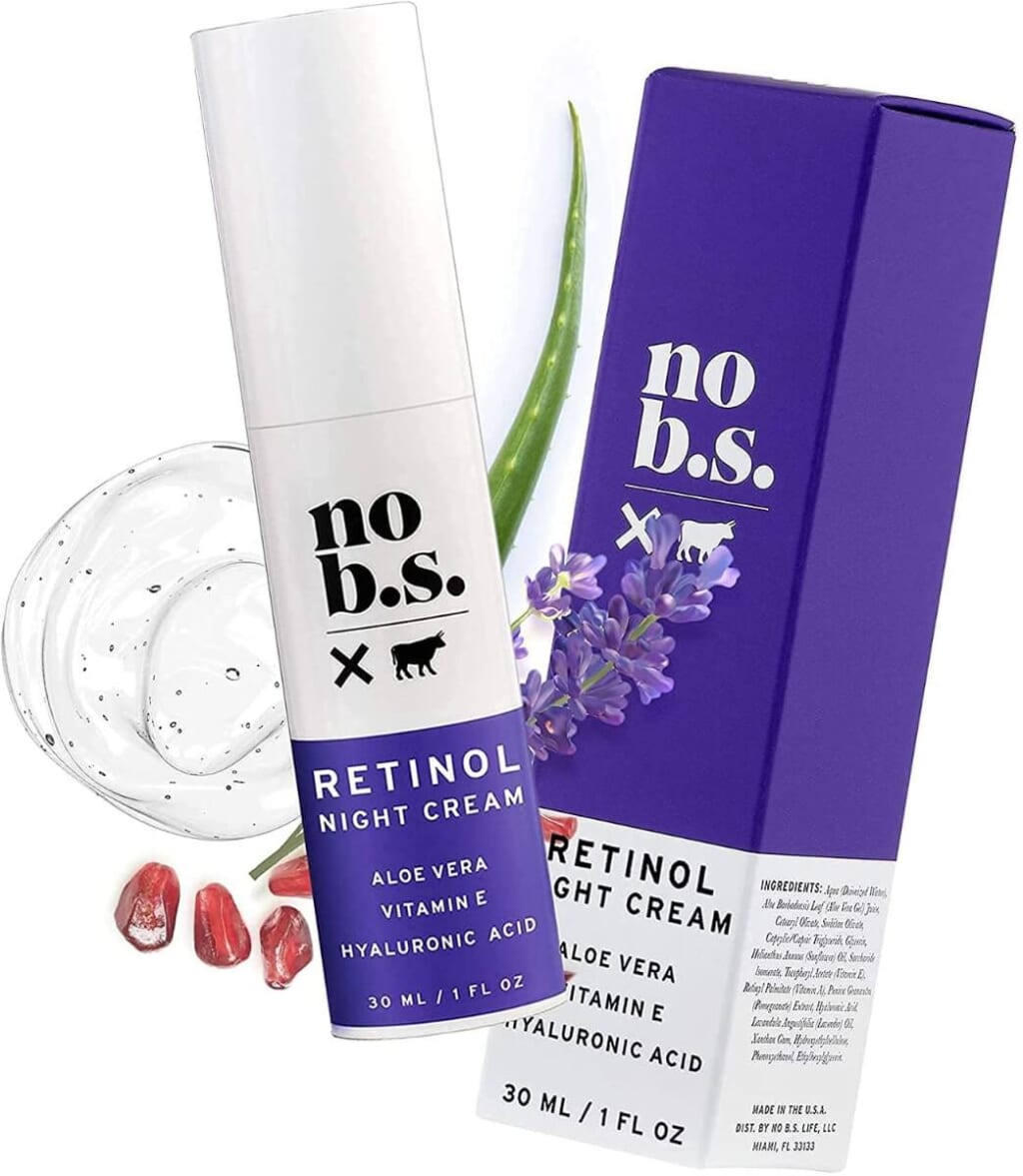 no b.s. retinol night cream product image