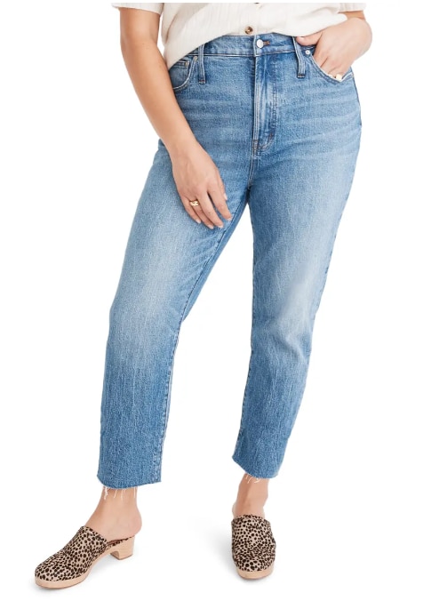 madewell pinch-waist jeans