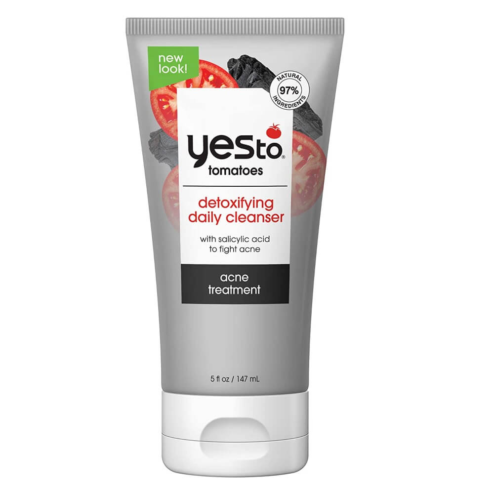 yes to tomatoes detoxifying charcoal facial cleanser product image