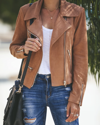 brown suede jacket stylish fall jackets 2020