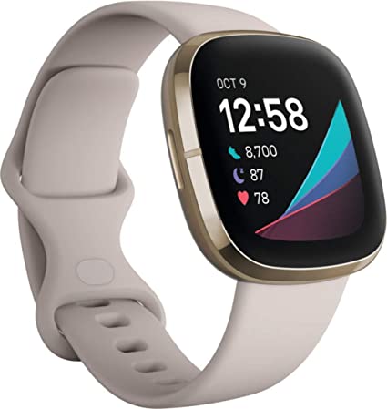 fitbit sense stress tracking watch