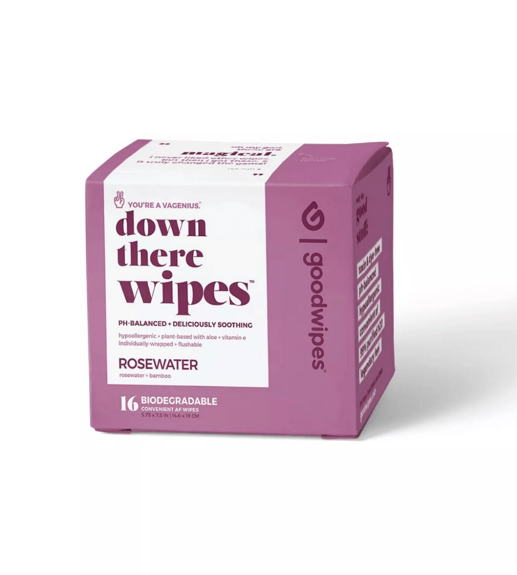 good wipes period products