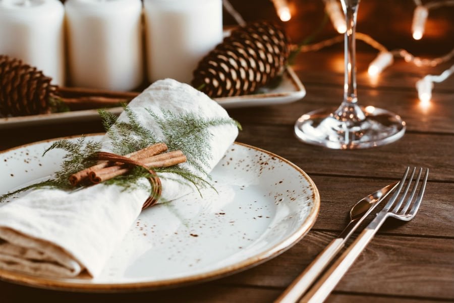 holiday table setting napkins holiday table settings