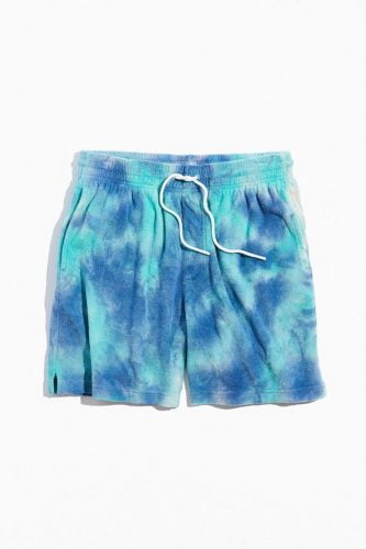urban outifitters tie dye shorts women's sweat shorts