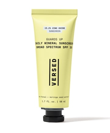 Versed-Guards-Up-Daily-Mineral-Sunscreen-Broad-Spectrum-SPF-35 best new sunscreens of 2020