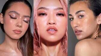 wet makeup trend