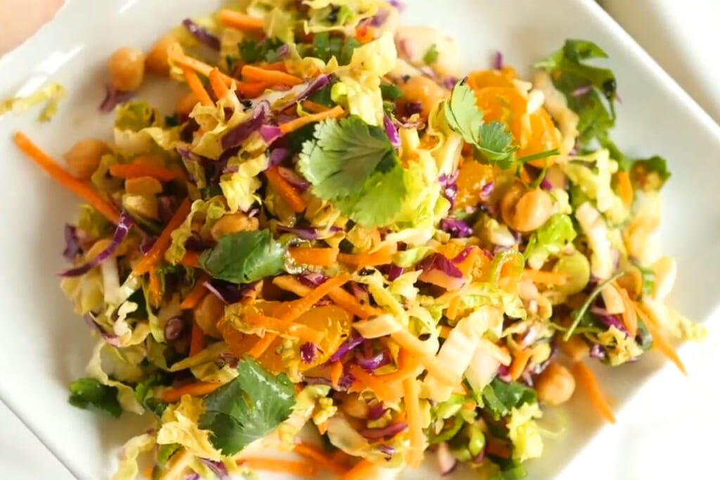 Chinese Chickpea Salad