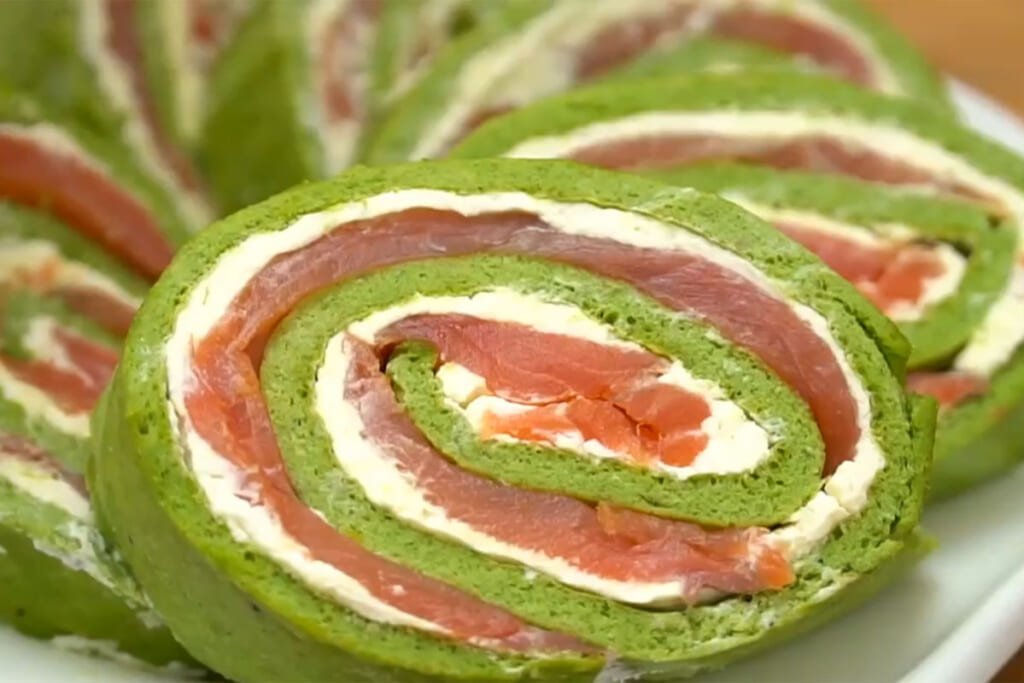 Arugula Salmon Roll