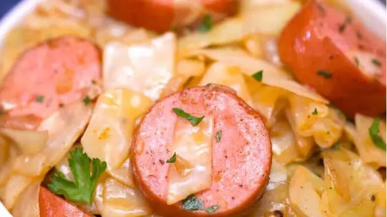 Fried Cabbage And Sausage Recipe
