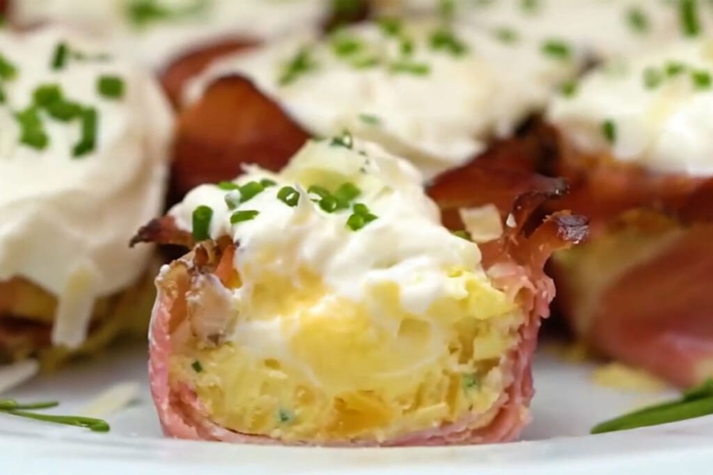 Cheesy Prosciutto Cups Recipe