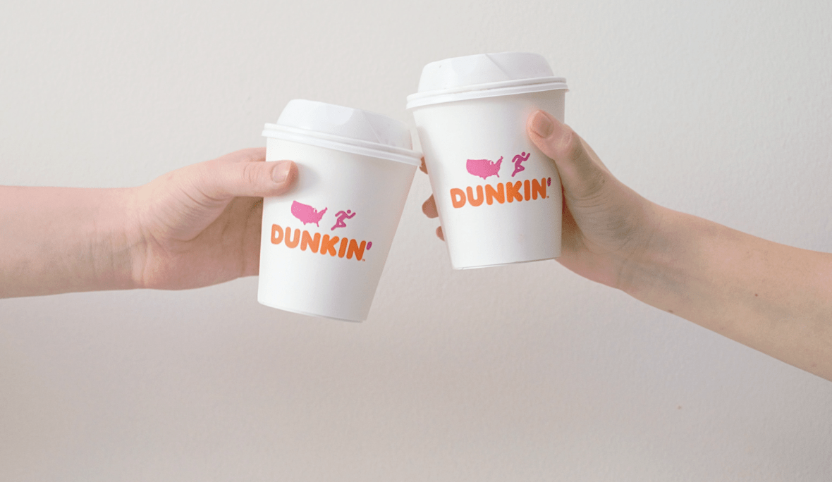 Dunkin' coffee