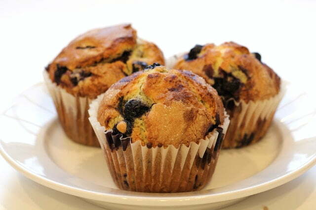 blueberry muffins