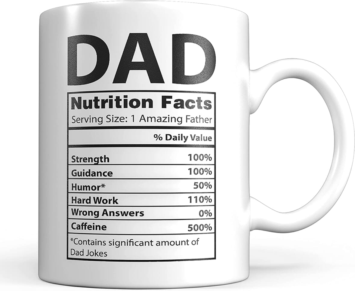 father's day gift ideas from Amazon under $100: dad mug