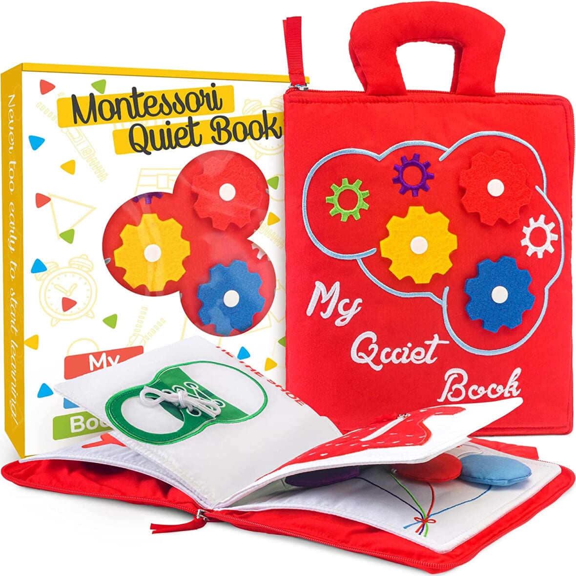 Best toys for 15 month old babies: busy book