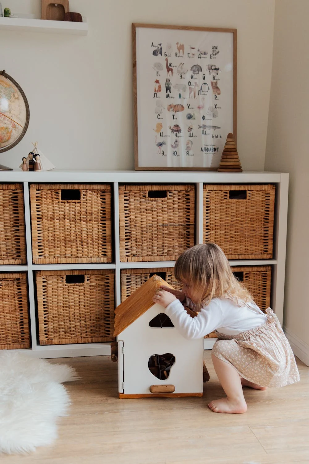 how to organize kids' toys: storage bins