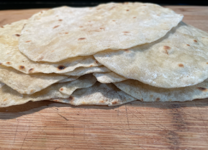 How to make Homemade Flour Tortillas