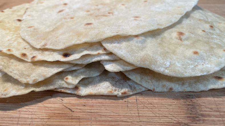 How to make Homemade Flour Tortillas